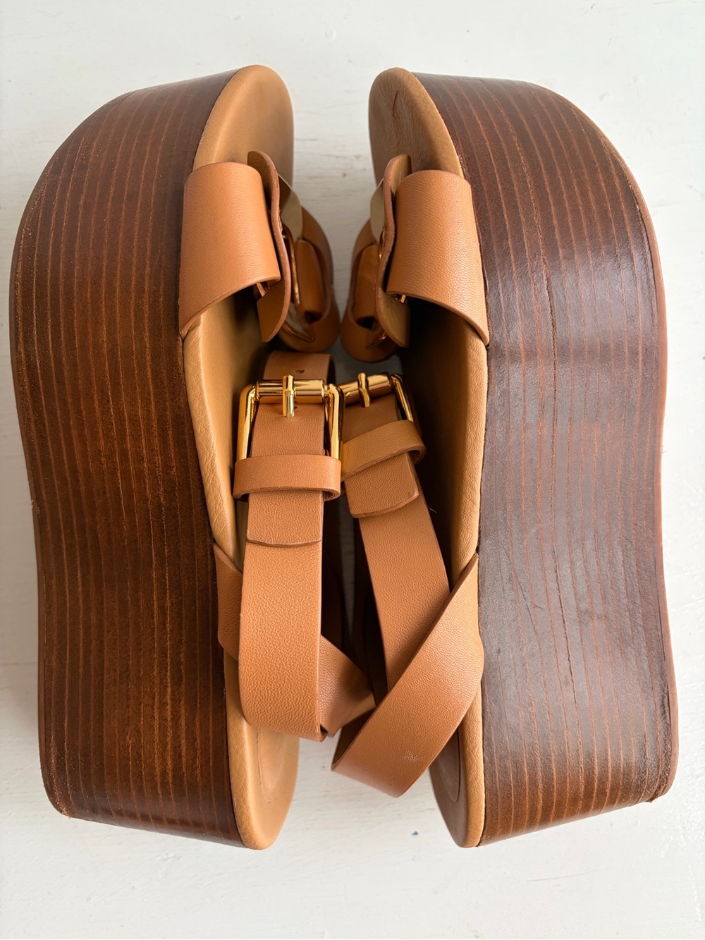 See by Chloé Chany Platform Sandals – Tan - Picture 5 of 10